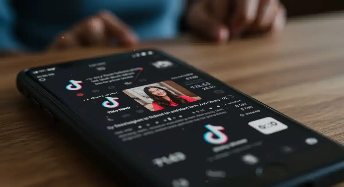 Engaging short-form video content on a smartphone, demonstrating high user engagement