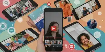 Dynamic social media advertising trends featuring short-form video and influencer marketing