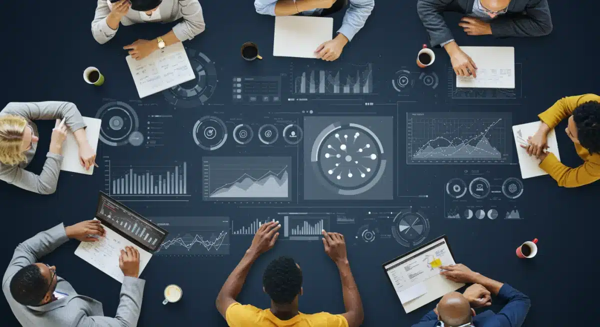 Diverse group discussing viral content and its impact on shared understanding