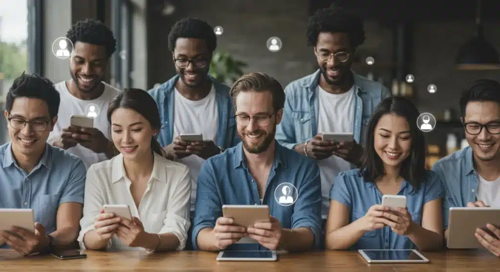 New Study Reveals: 25% Increase in Social Media Usage Among Adults Aged 35-44