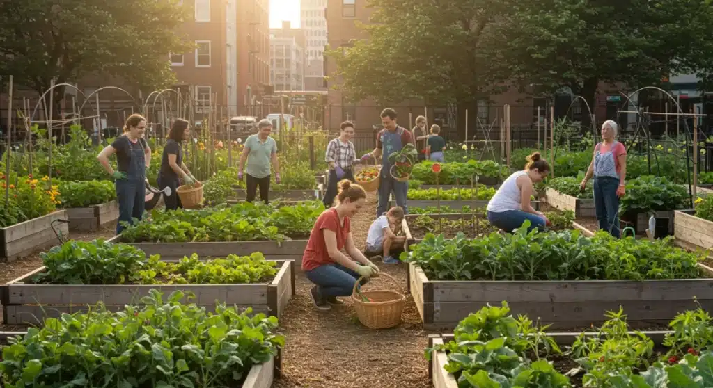 Community Gardens in US: Grow Food, Connect Neighbors