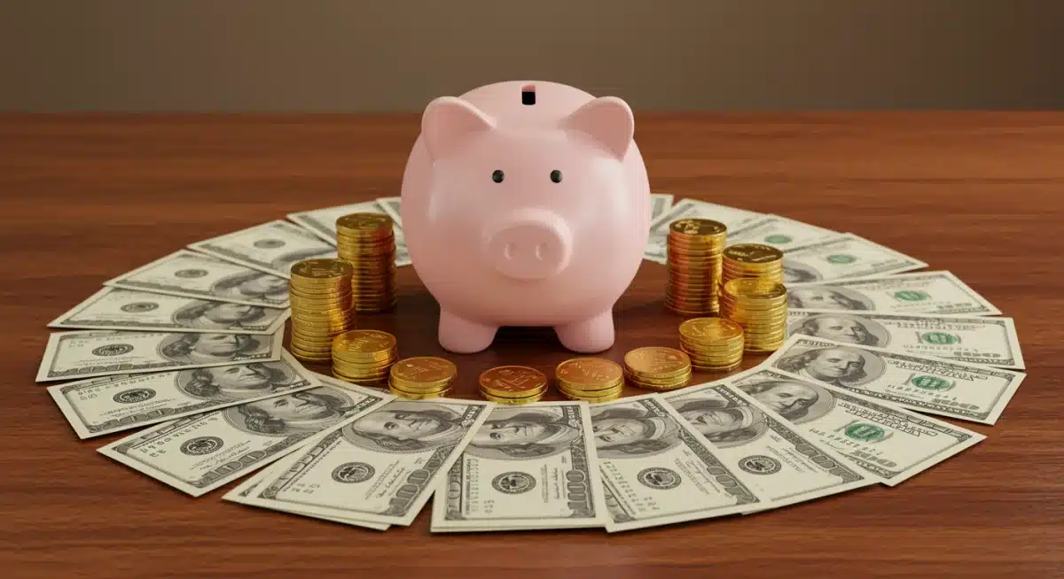 Piggy bank representing smart savings strategies.